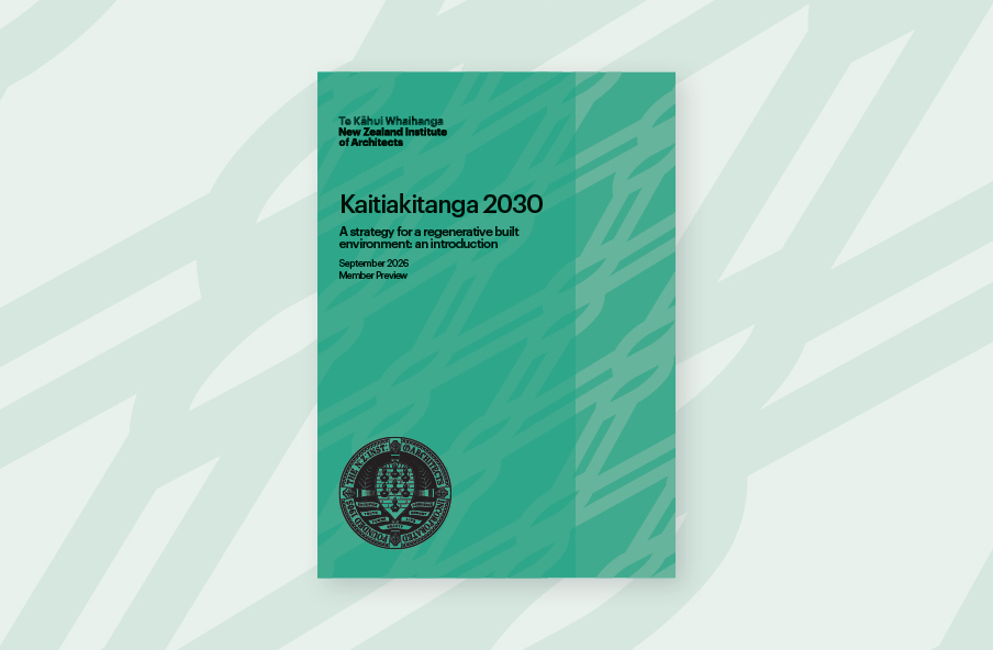 Kaitiakitanga 2030 – A strategy for a regenerative built environment: an introduction