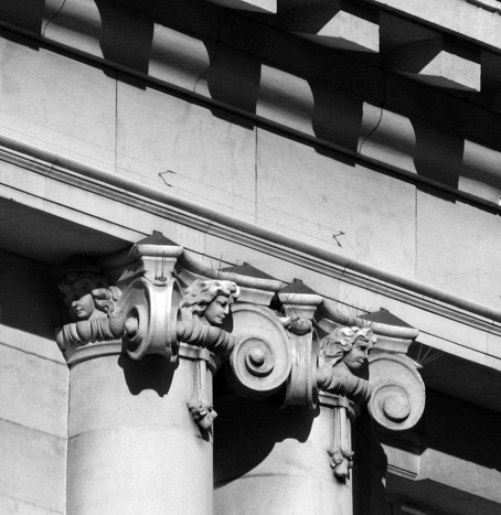 Britomart - former CPO two capitals detail