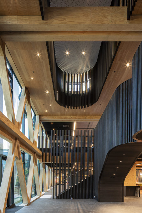 Fisher & Paykel Global Headquarters, nearing completion 2026. 