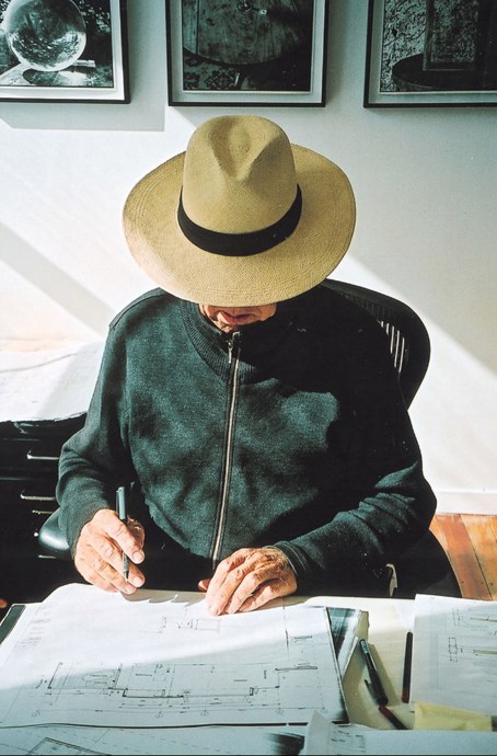 David Mitchell, architect at work