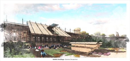 A drawing from 'Continuum: Reimagining the Future of an Arguably Broken Oceania' by Izzat Ramli.