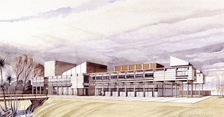 Student Union Building, University of Canterbury, Christchurch, 1967