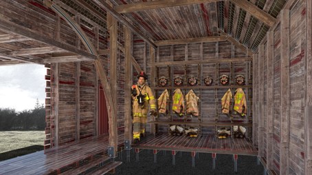 A drawing from 'Reassembling the Assembly' by Abby-Jane Taylor.