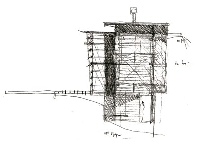 Clifford-Forsyth House sketch