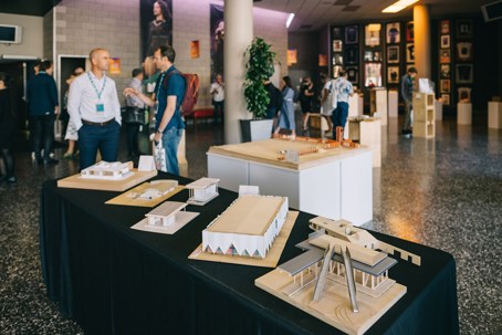 Architectural model exhibition.