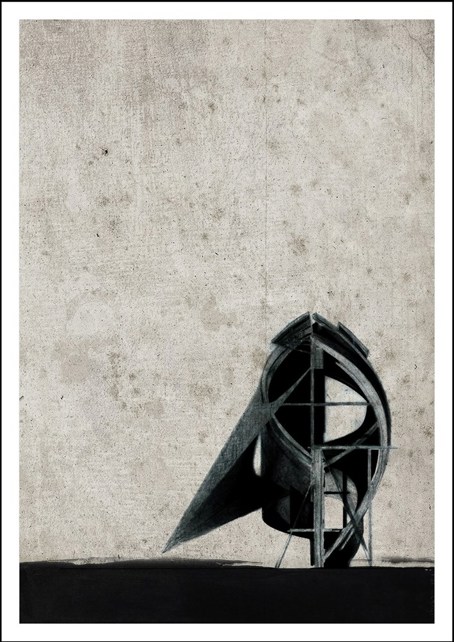 A drawing from 'Utu' by Ben Tunui.