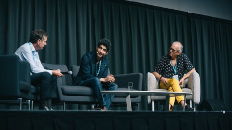 John Walsh, Amin Taha and Pete Bossley.