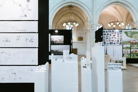 Exhibition models, The Fleeting Acts by Annie Tong. David St George