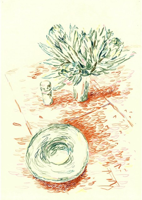 A drawing from 'House as Autobiography: An Architectural Mis-Translation of My Kitchen' by Emma Rea