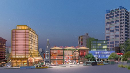 Queen Street elevation