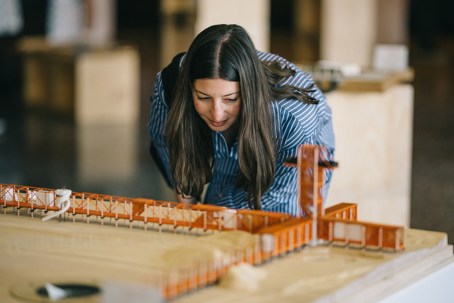 Architectural model exhibition.