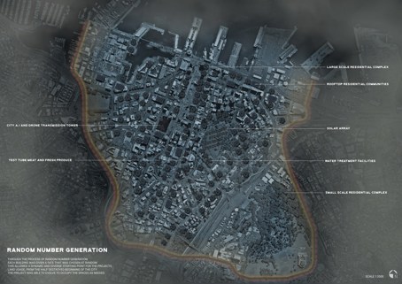 An image from 'Auckland 2070' by Alex Helg