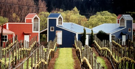 Margrain Vineyard Villas, Martinborough (1995)