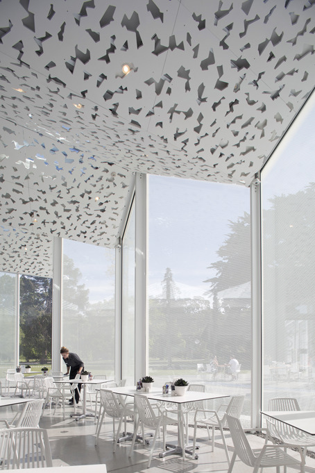 The Christchurch Botanic Gardens Visitor Centre, interior