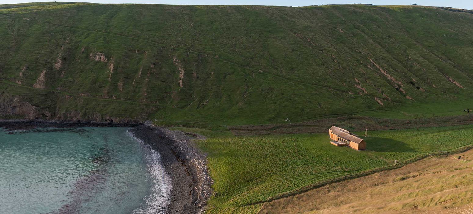 Scrubby Bay House, Banks Peninsula (2014). Photograph: Photo: Simon Devitt.