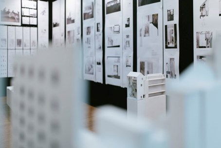 Exhibition models, The Fleeting Acts by Annie Tong. David St George