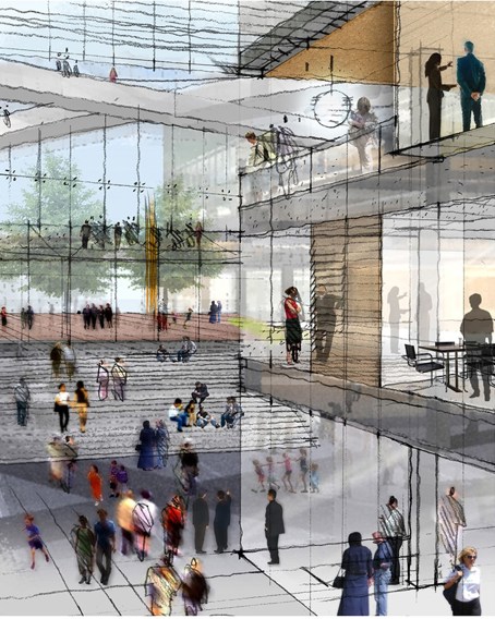 Telecom Building atrium