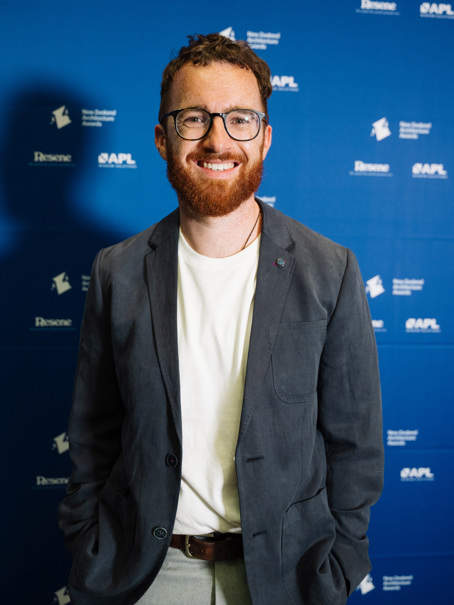 Patrick Kelly at the New Zealand Architecture Awards