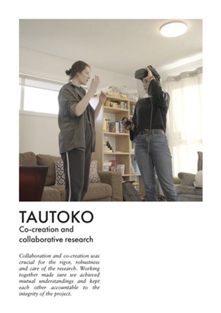 An image from 'A Mana ki te Mana Table' by Mitra Homolja and Ellie Tuckey