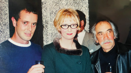 Rich, Andrea and Ralph Hotere, 1999.