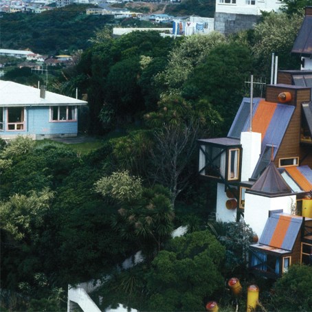 Britten House, aerial photo (1973)
