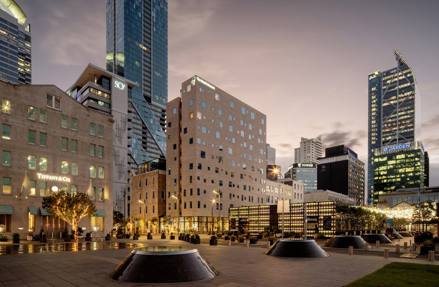 The Hotel Britomart by Cheshire Architects