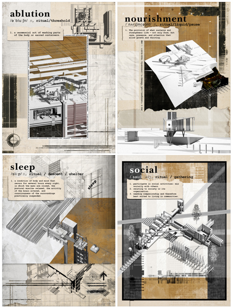 Dictionary of Displaced Women
Four Rituals of Dwelling