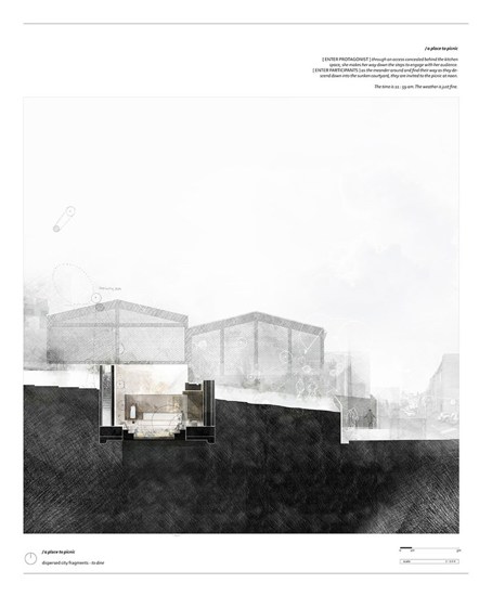 Drawings from The Fleeting Acts by Annie Tong.