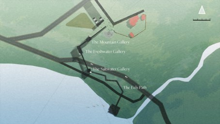 A drawing by Khamis Shiblaq.