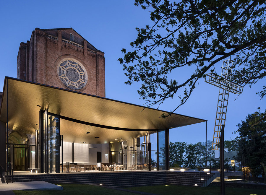 Bishop Selwyn Chapel Exterior Evening 5 Of 9